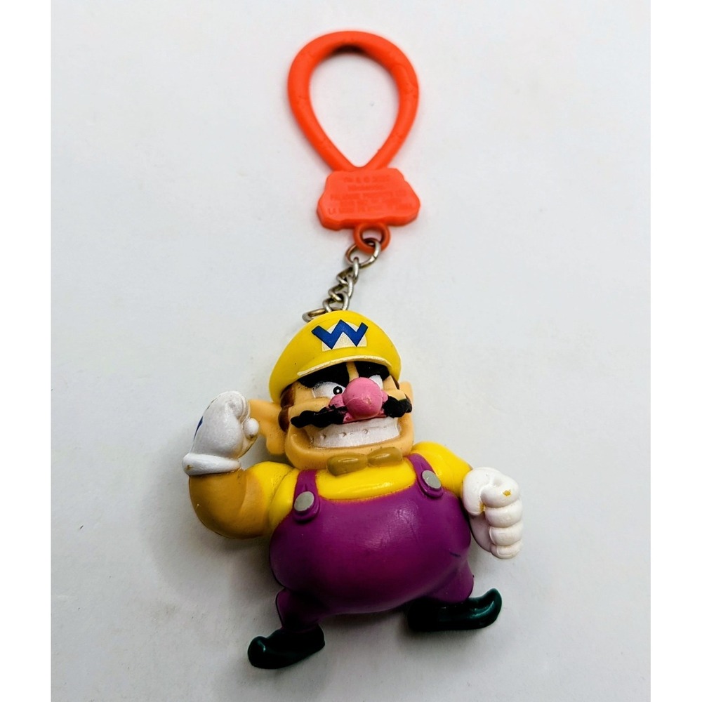 Paladone Nintendo Super Mario Backpack Buddies Wario Bag Clip
